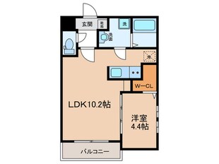 仮)Ｃｈｅｒｉｍ元中村町１丁目の物件間取画像